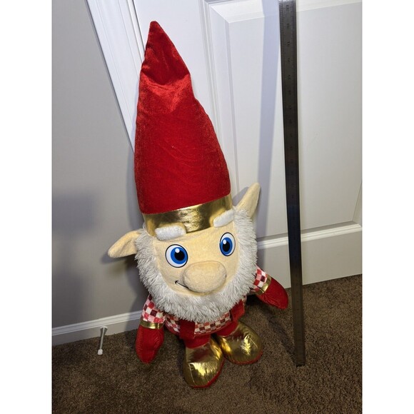 Santa Claus Stuffed Plush Doll Classic Toy Co Size 33" H by 14" - Picture 3 of 12